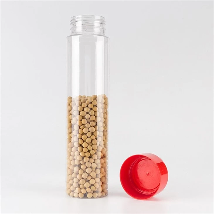 5000ml Tall Plastic Jars With Black Lids